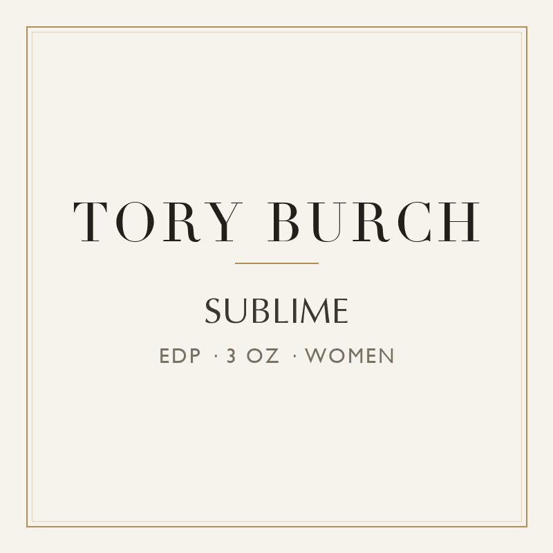 SUBLIME - Tory Burch - EAU DE PARFUM SPRAY 3 oz / 90 ml Women..
