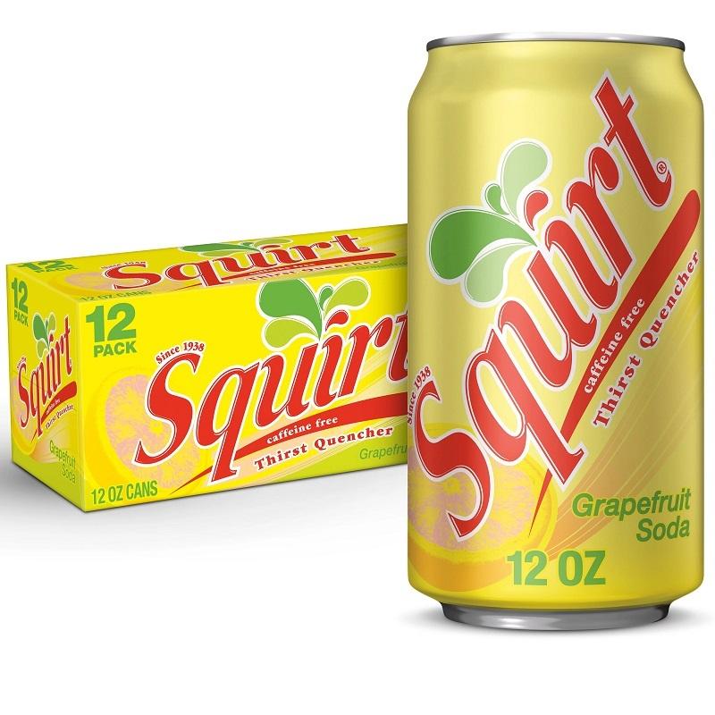 Squirt® 12oz Cans Grapefruit Citrus – 24PK ( 2 x 12 ) image