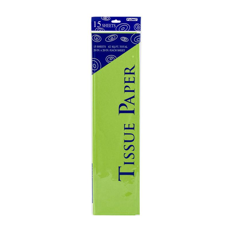 Gift Tissue Paper 10 Sheets - Green image