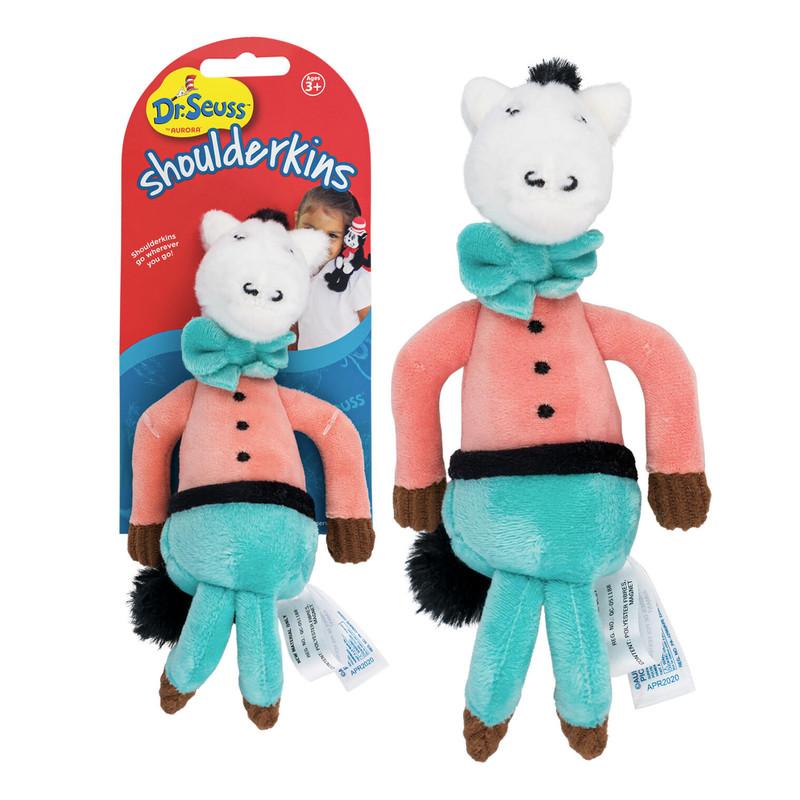 Aurora Dr. Seuss Shoulderkin Horse Museum Plush Stuffed Toy, 7" image