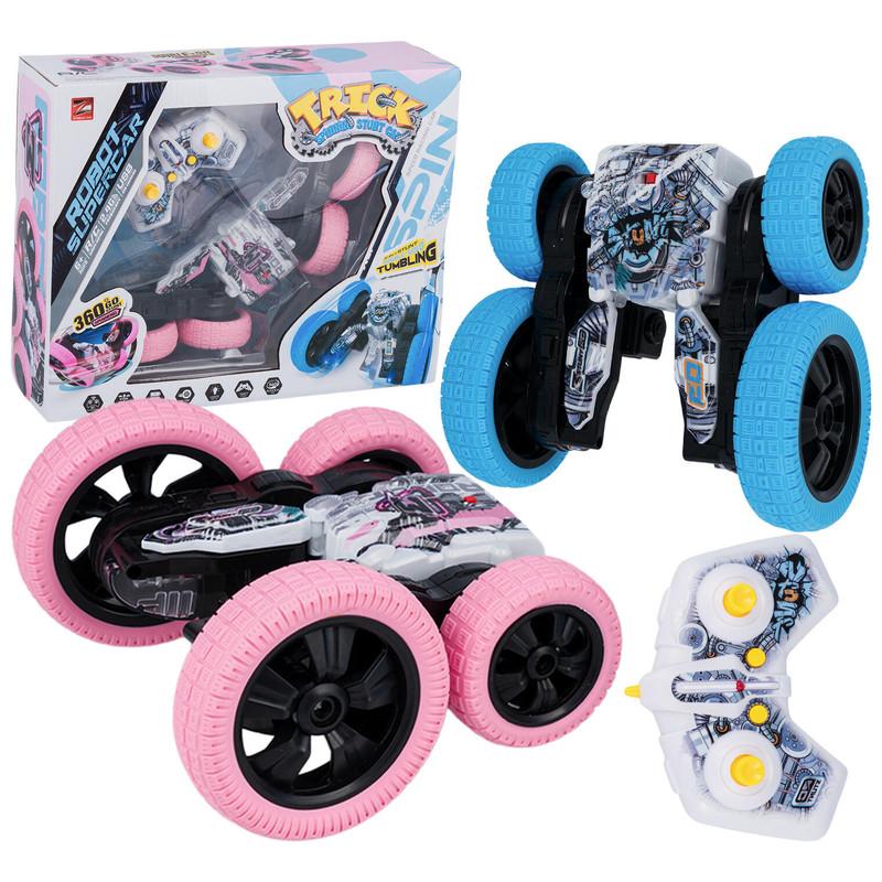Robot Supercar Double-Sided Tumbling RC Toy Stunt Car, Assorted image
