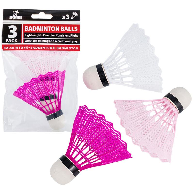 Badminton Balls, 3 Pack, Lightweight and Durable image