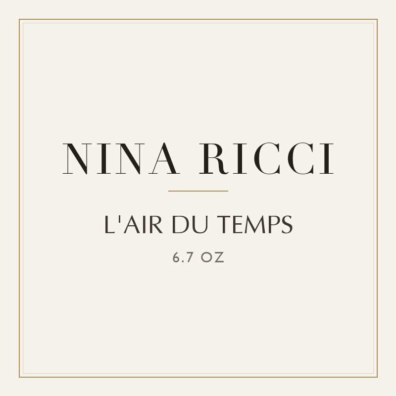 L'AIR DU TEMPS - Nina Ricci - SHOWER GEL 6.7 oz Brand New image