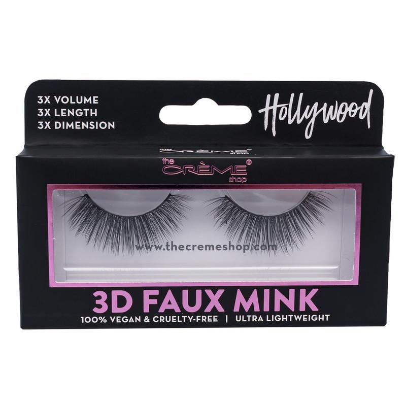 The Crème Shop 3D Faux Mink Lashes, Hollywood Set image