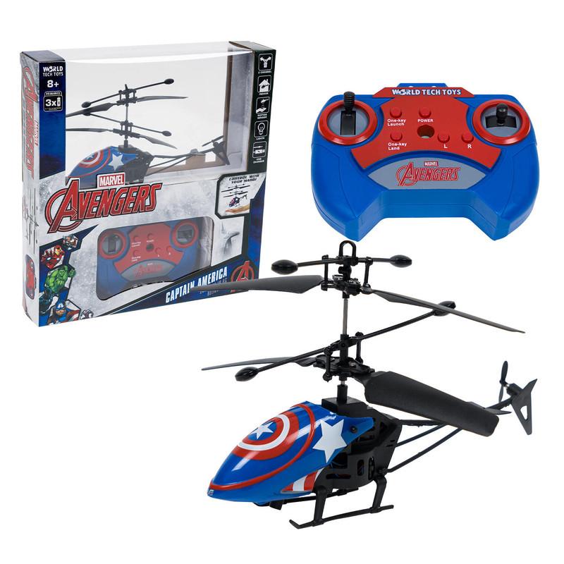Marvel Avengers Captain America 2CH Mini IR RC Helicopter image