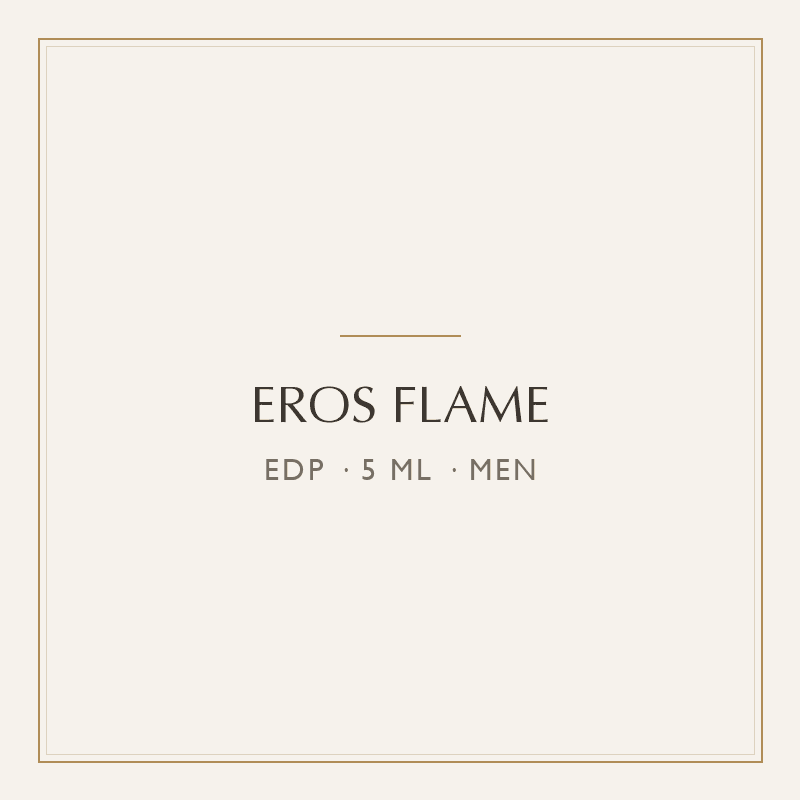EROS FLAME - Versace - EAU DE PARFUM 5ml MINIATURE Men image