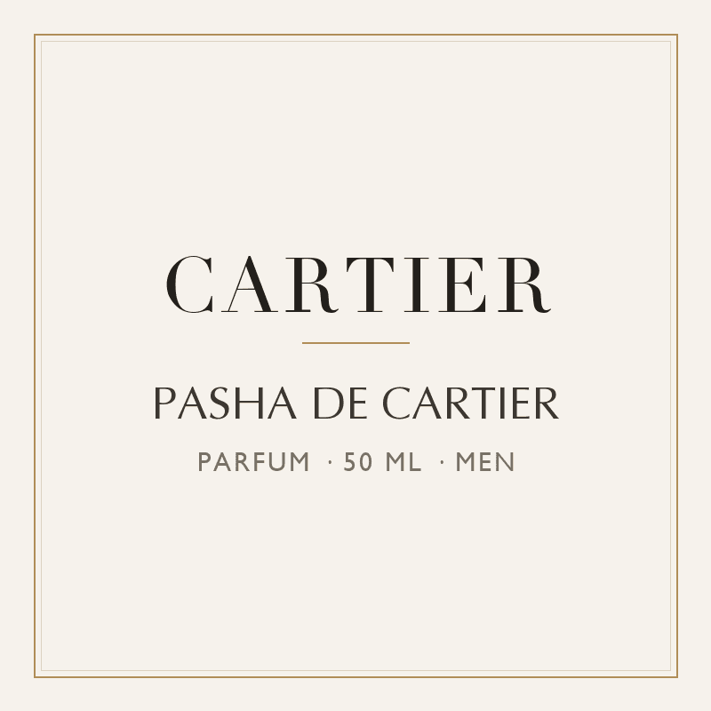 PASHA DE CARTIER - PARFUM SPRAY 1.6 / 50 ml oz Men image