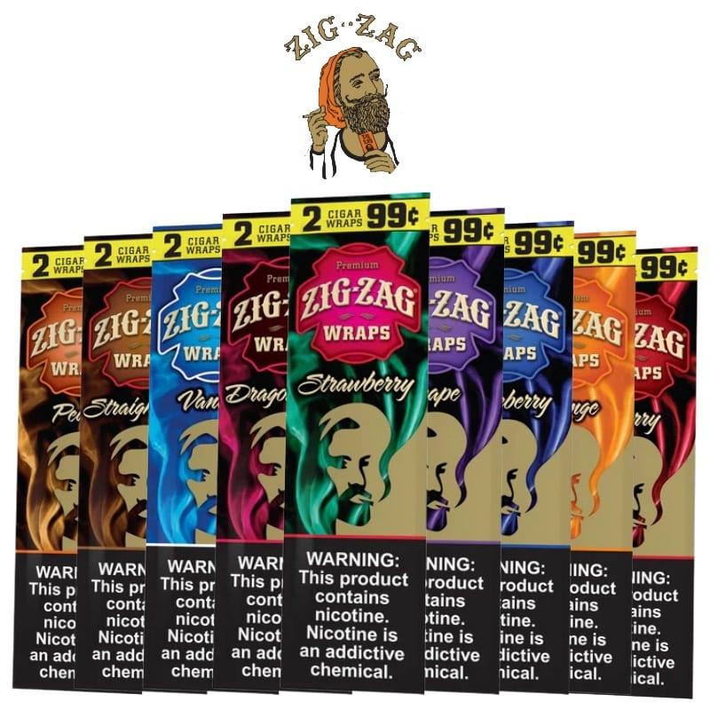 Zig-Zag® Cigar Wraps 2pk for 0.99 Cents – 25 / Display 24BX/CS image