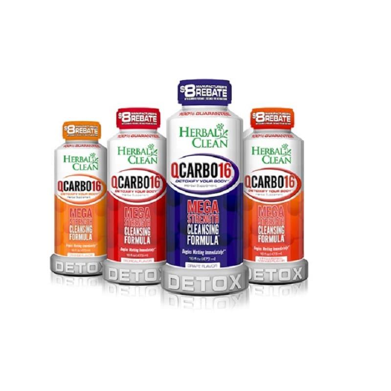 Herbal Clean Q Carbo 16oz Detox image