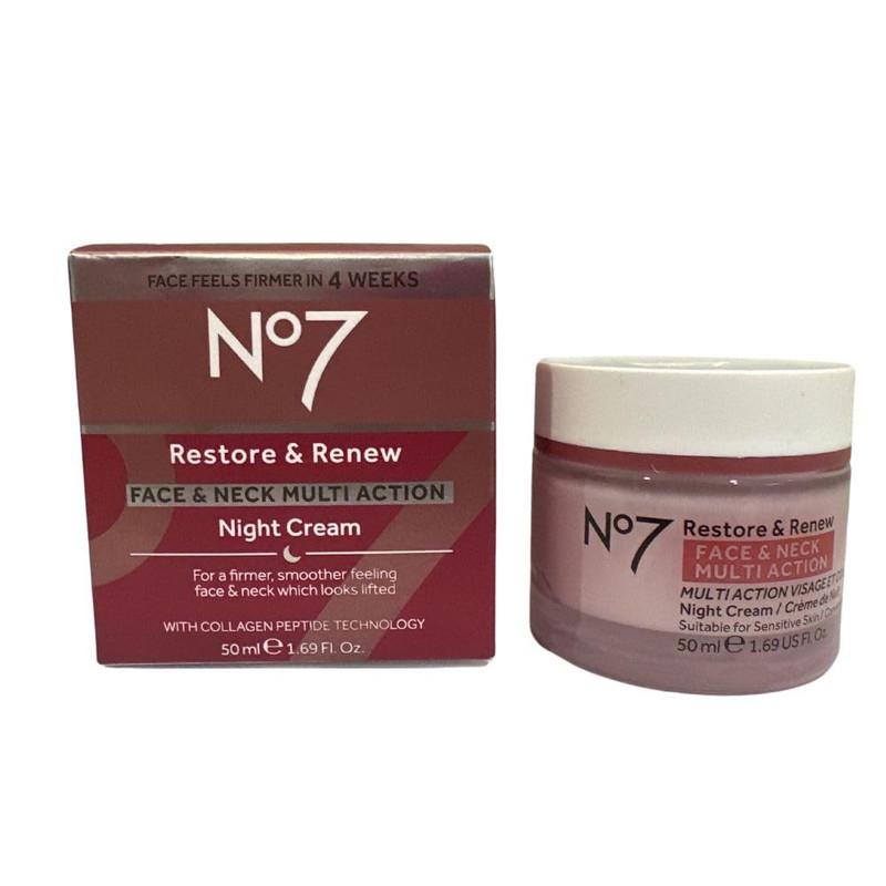 No7 Restore and Renew Night Cream - 1.6 oz image