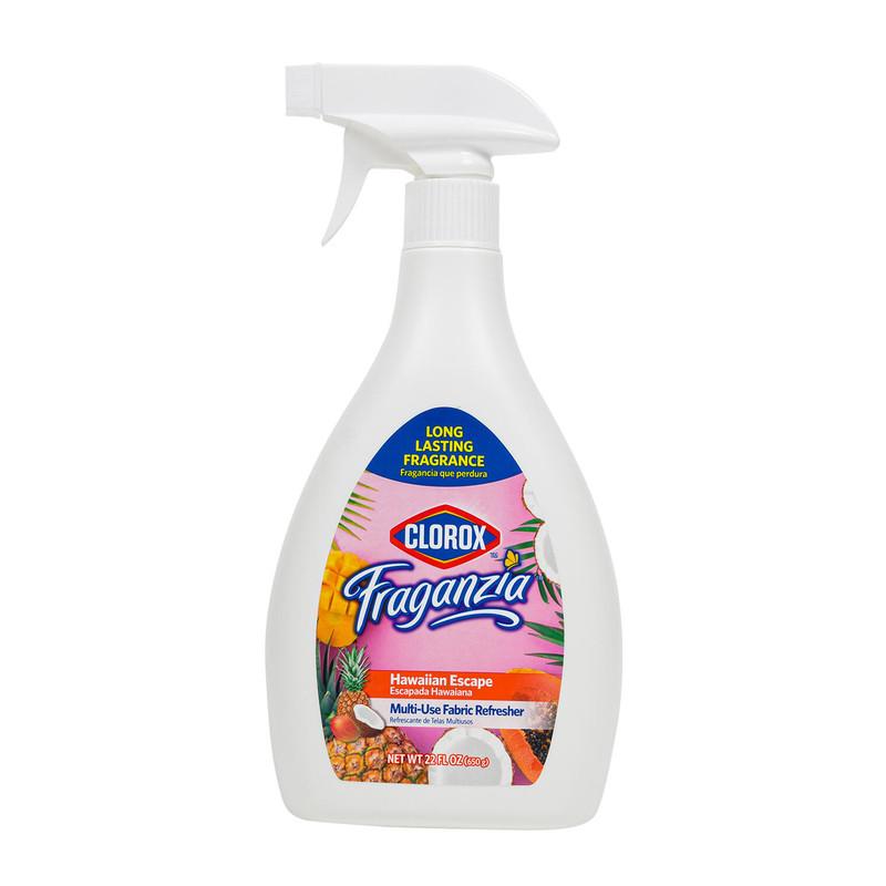 Clorox Fraganzia Multi-Use Fabric Refresher - 22oz/650g - Hawaiian Escape - Long Lasting Fragrance image