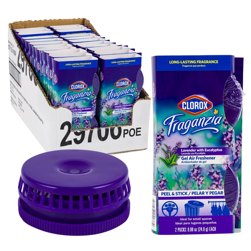 Clorox Fraganzia Gel Air Freshener 2 Pack, Lavender Eucalyptus image