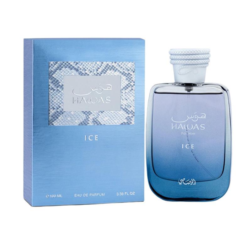 RASASI Hawas Ice for Men Eau de Parfum, 100ml(3.38 Oz), Premium Arabian Fragrance image