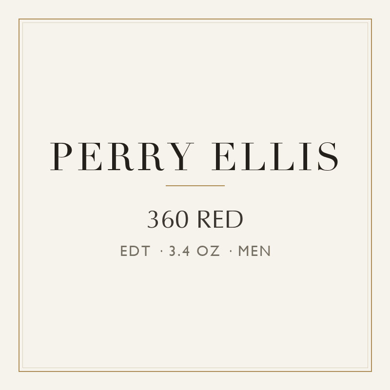360 RED - Perry Ellis - EAU DE TOILETTE SPRAY 3.4 oz Men