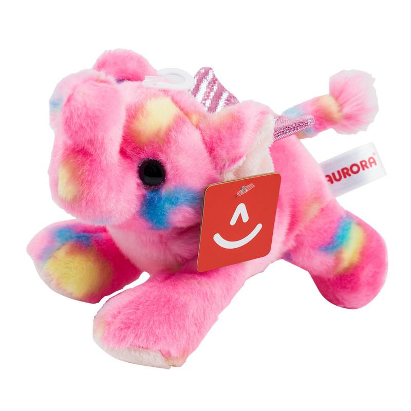 Aurora Bright Fancies Candy Apple Elephant Stuffed Animal, 8" image