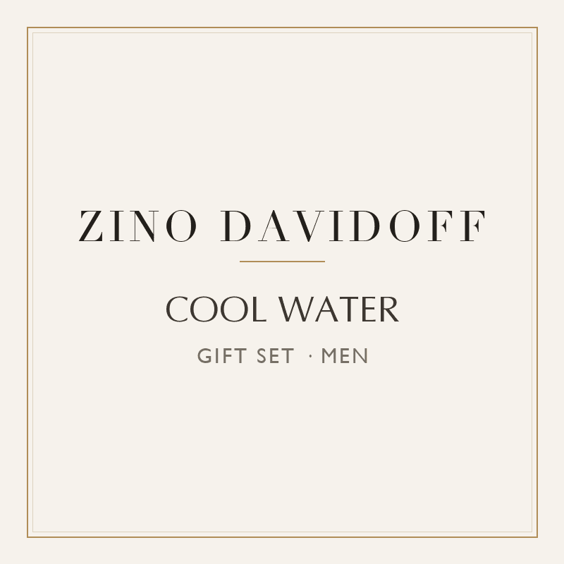 COOL WATER - Zino Davidoff - GIFT SET ( EAU DE TOILETTE SPRAY 4.2oz + A/S/B 2.5 + S/G 2.5 ) Men image