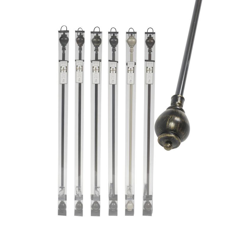 Pawn Curtain Rod- 48"-84"- 6 Assortments image
