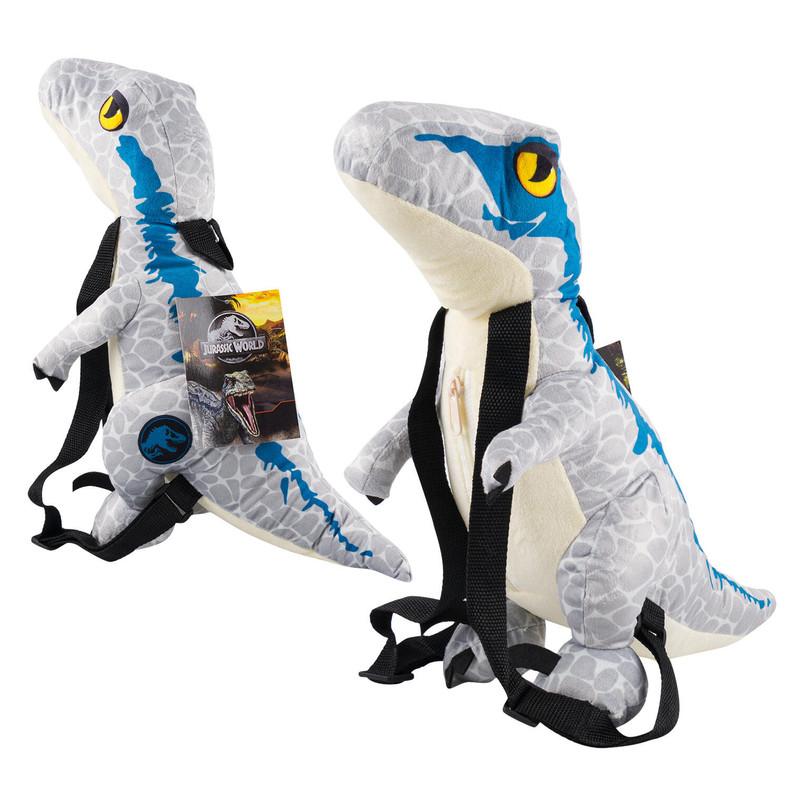 Jurassic World Plush Backpack, Velociraptor image
