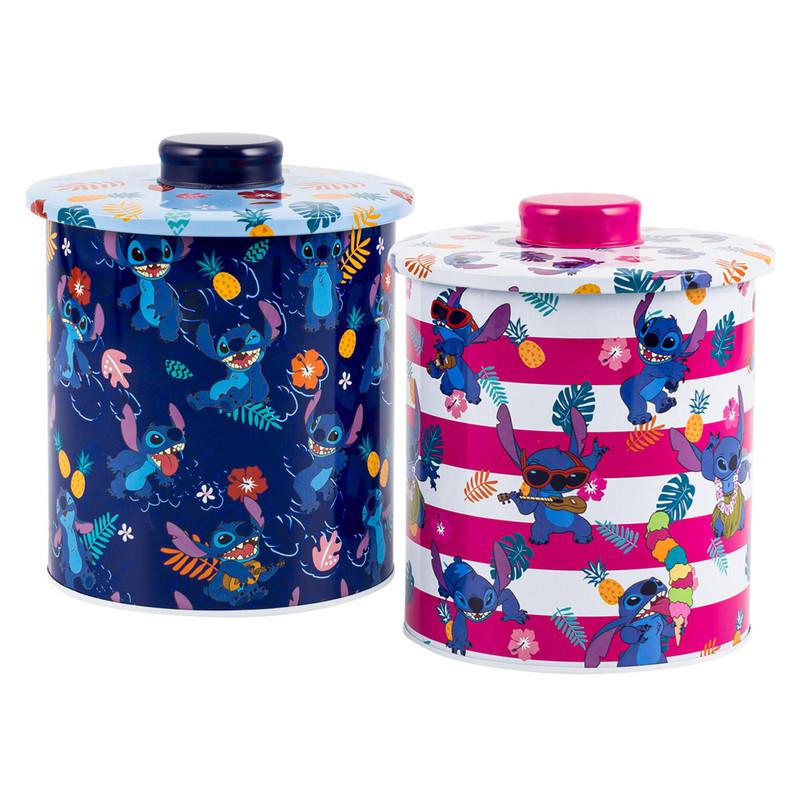 Disney Stitch Cookie Jar Canister with Lid, Assorted image