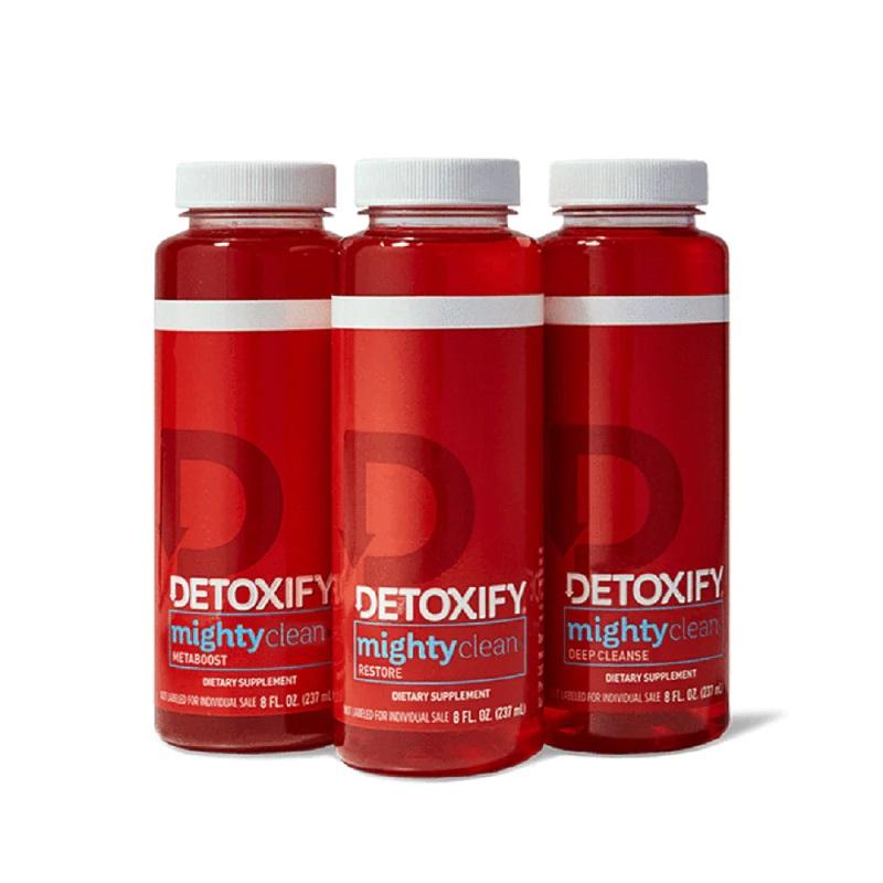 Detoxify Ready Might Herbal Cleanse 8oz -3 Bottle image