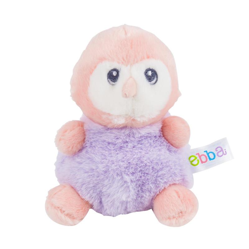 Aurora Ebba Lil Biscuits Baby Owl Plush Stuffed Animal, 5" image