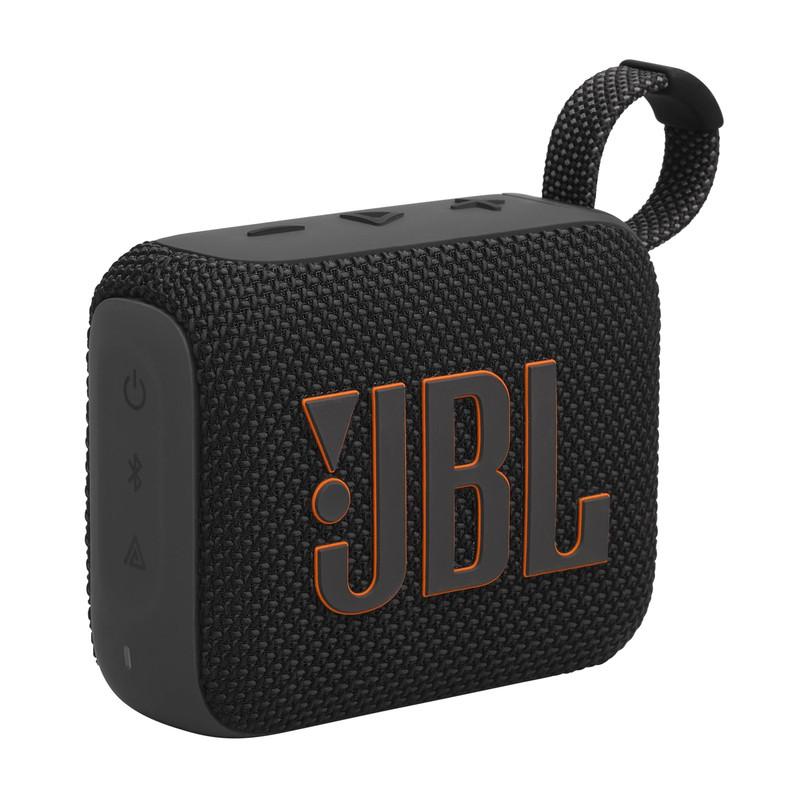 JBL Go 4 - Ultra-Portable, Waterproof and Dustproof Bluetooth Speaker, Big JBL Pro Sound with Punchy bass, 7-Hour Built-in Battery, Made in Part with Recycled Materials (Black) image
