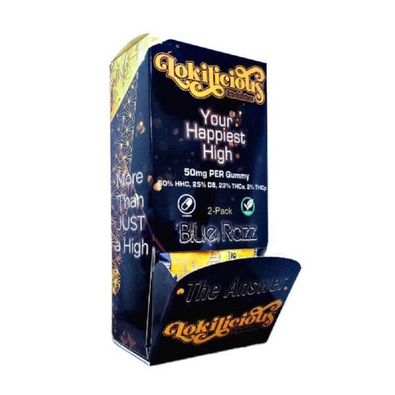 Lokilicious Delta 8 900mg 2PK Gummies – 30CT/Display image