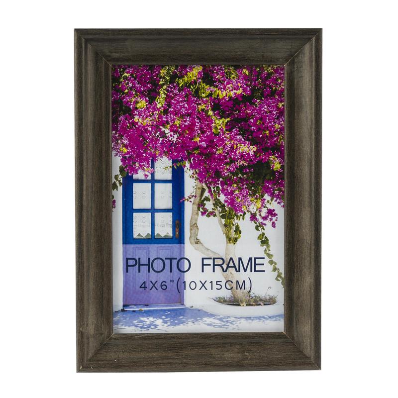 Photo Frame- 4"x6"- Brown image