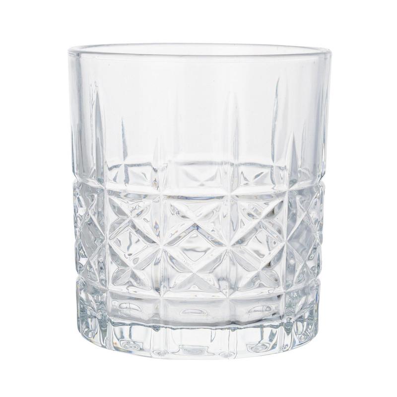 Whiskey Carved Whiskey Glass- 10.82oz