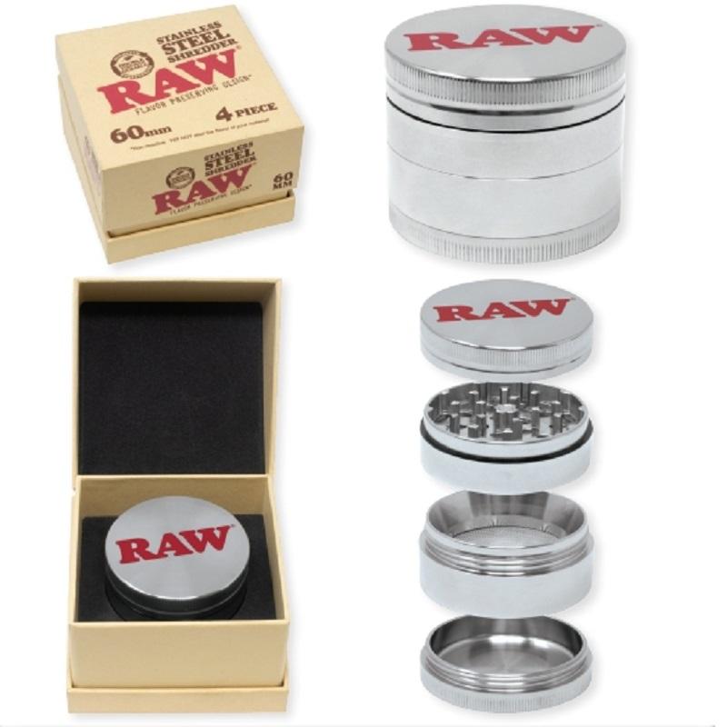RAW® Stainless Steel Shredder 4 Piece 60mm image