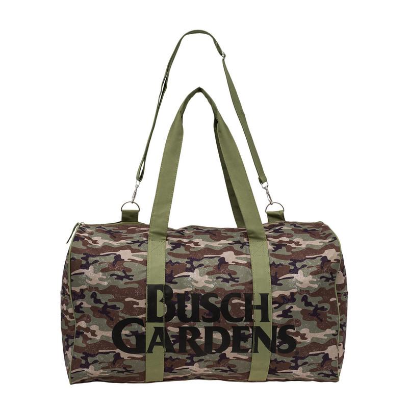 Retro Camo Duffle Bag, 24", Large Capacity & Easy Carry image