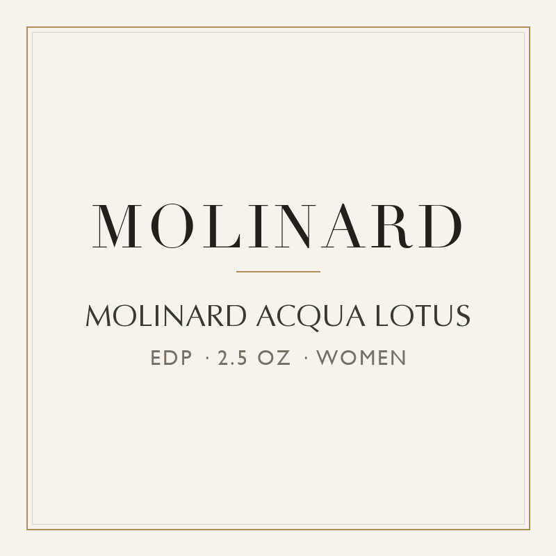 MOLINARD ACQUA LOTUS - EAU DE PARFUM SPRAY 2.5 oz / 75 ml Women Tester image