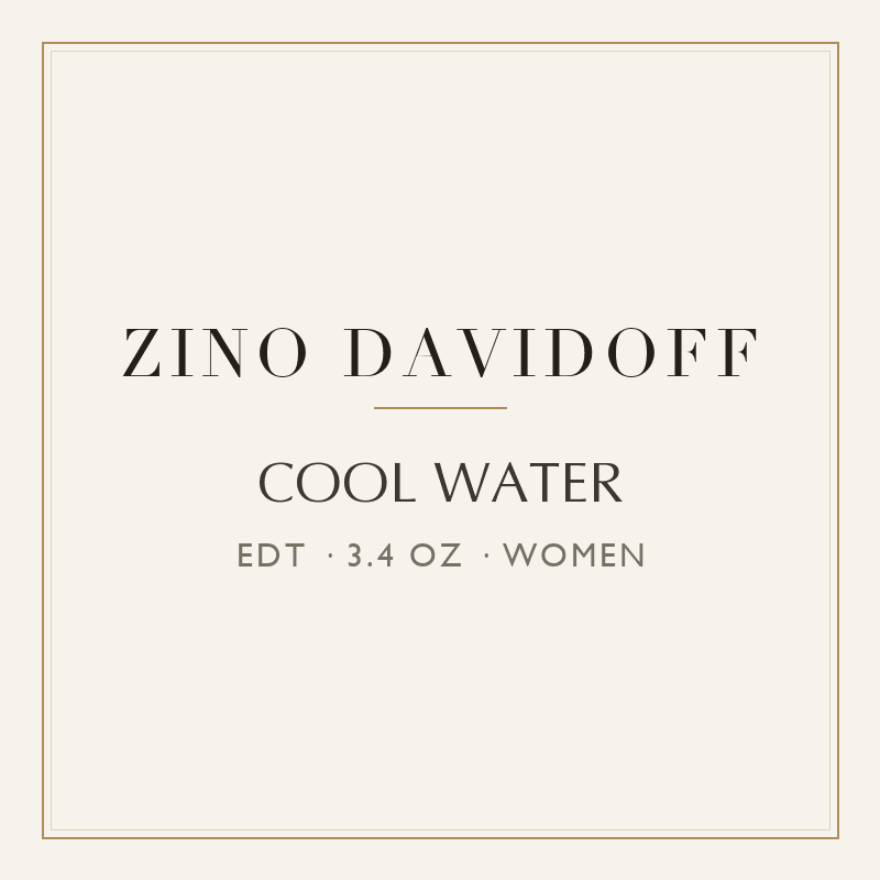 COOL WATER - Davidoff - EAU DE TOILETTE SPRAY 3.4 oz Women image