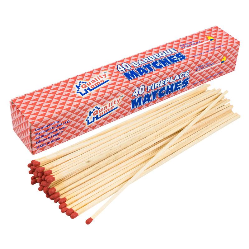 Fireplace Matches - 40ct