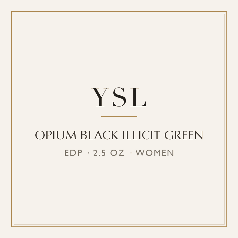 OPIUM BLACK ILLICIT GREEN - YSL - EAU DE PARFUM SPRAY 2.5 oz / 75 ml Women image