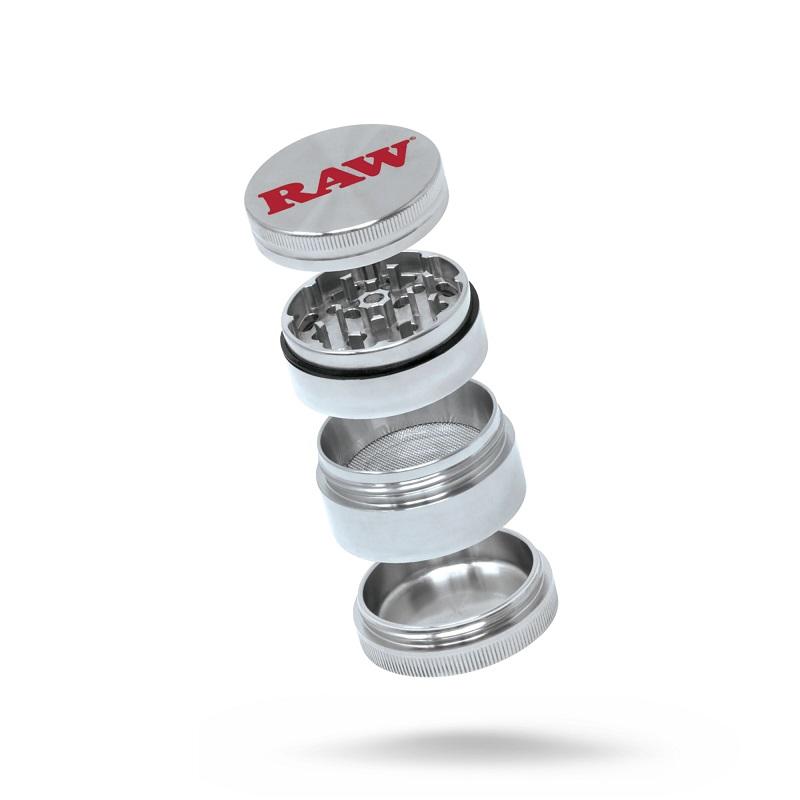 RAW® Stainless Steel 4 Piece Shredder 50mm image