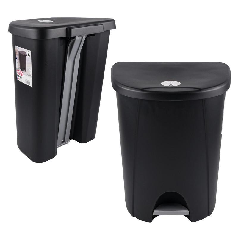 Sterilite Wastebasket- 6.6 Gallon- Black image