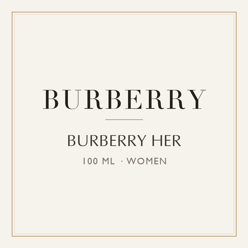 BURBERRY HER - EAU DE PARUM SPRAY 3.3 / 100 ml oz Women image