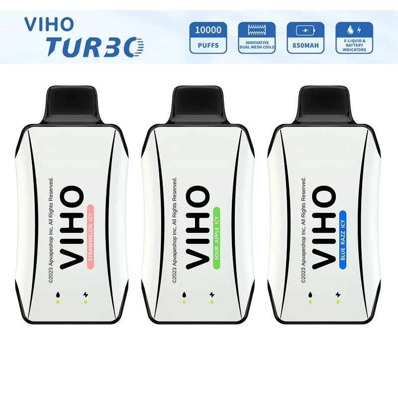 VIHO Turbo 5% 18ml 10000 Puffs Disposable Vape Device β 5 / Display image