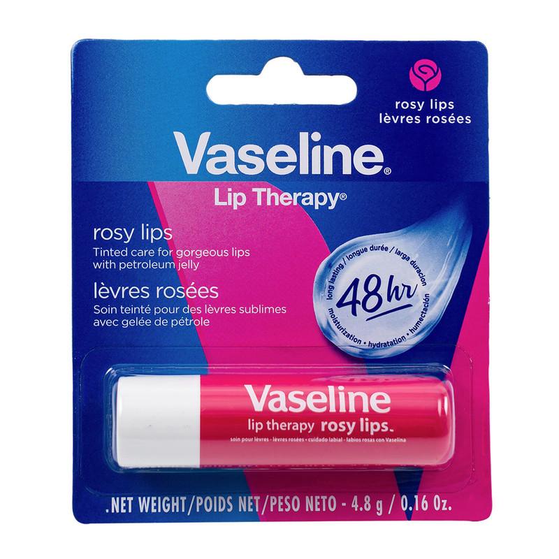 Vaseline Lip Therapy Rosy Lips - 0.16oz/4.8g - Tinted Petroleum Jelly Lip Balm image