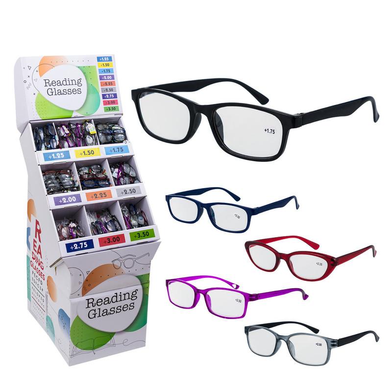 Reading Glasses Floor Display, Assorted New Styles