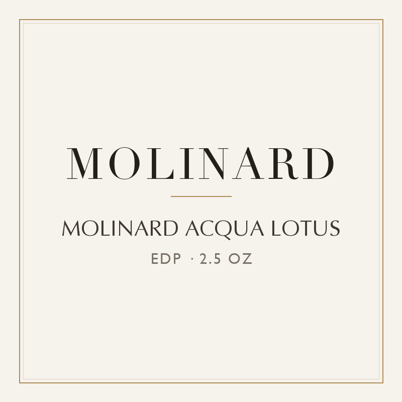 MOLINARD ACQUA LOTUS - EAU DE PARFUM SPRAY 2.5 oz + EDP ROLL ON 7.5 ml image