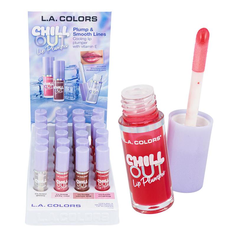 L.A. Colors Chill Out Lip Plumper, Cooling Lip Plumper with Vitamin E, Assorted image