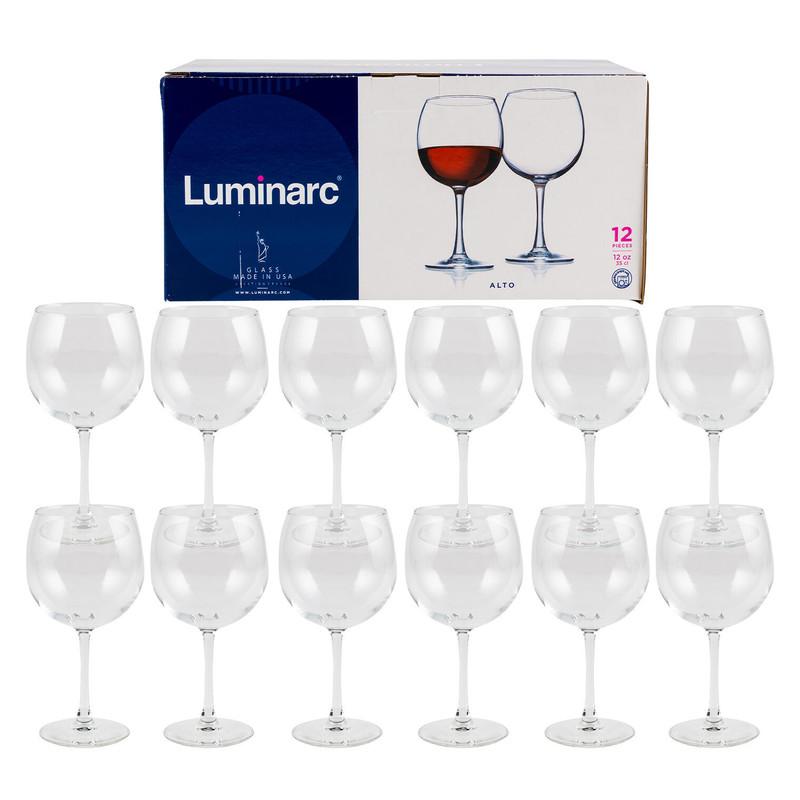 Luminarc Wine Glass Set 12oz, 12 Pieces image