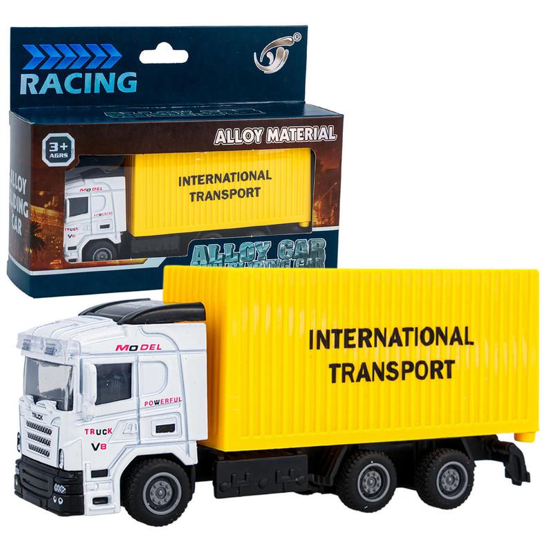 Alloy Fun Sliding Transport Toy Truck image