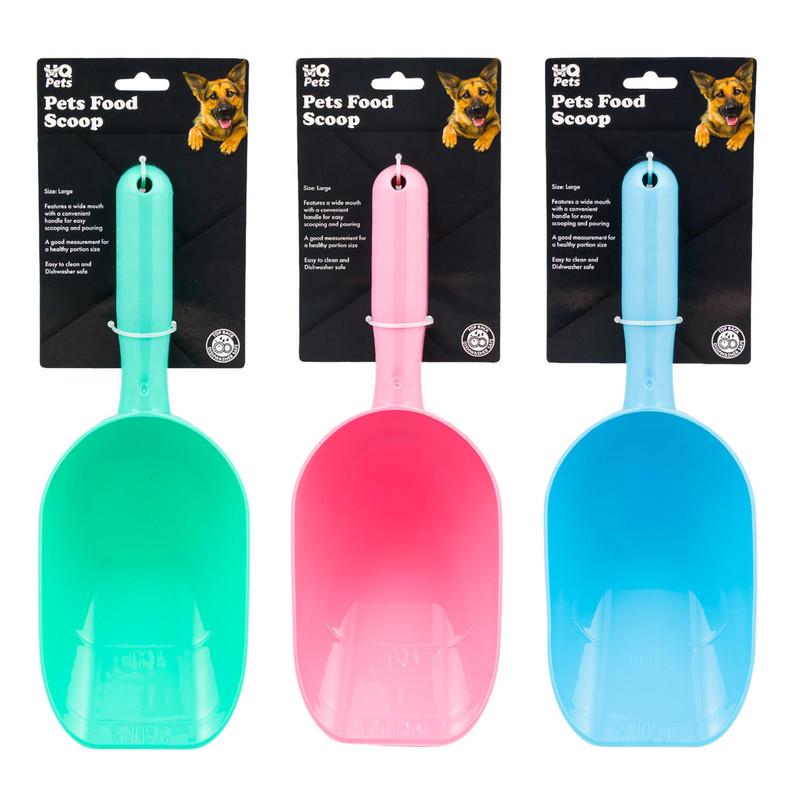 Large Pet Food Scoop, 11 x 3.8", Assorted Colors image