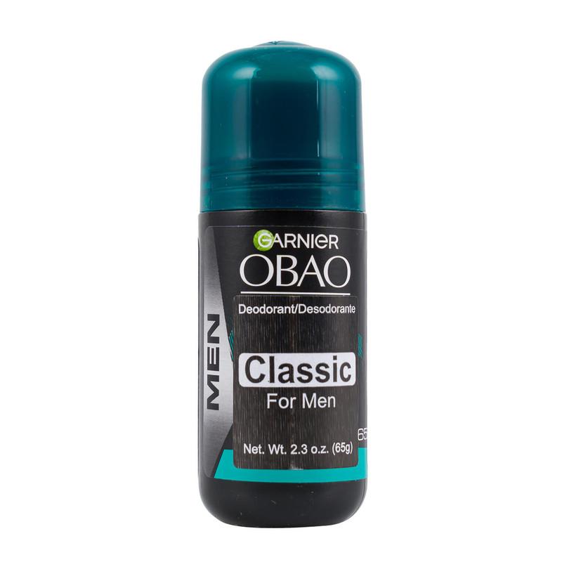 Garnier Obao Roll-On Deodorant For Men, 2.3 oz, Classic image