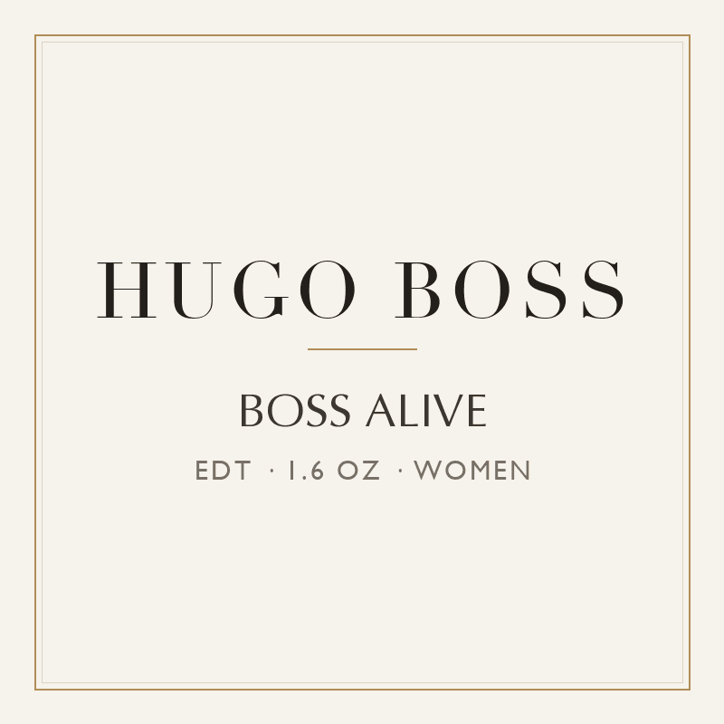 BOSS ALIVE - Hugo Boss - EAU DE TOILETTE SPRAY 1.6 oz / 50 ml Women image