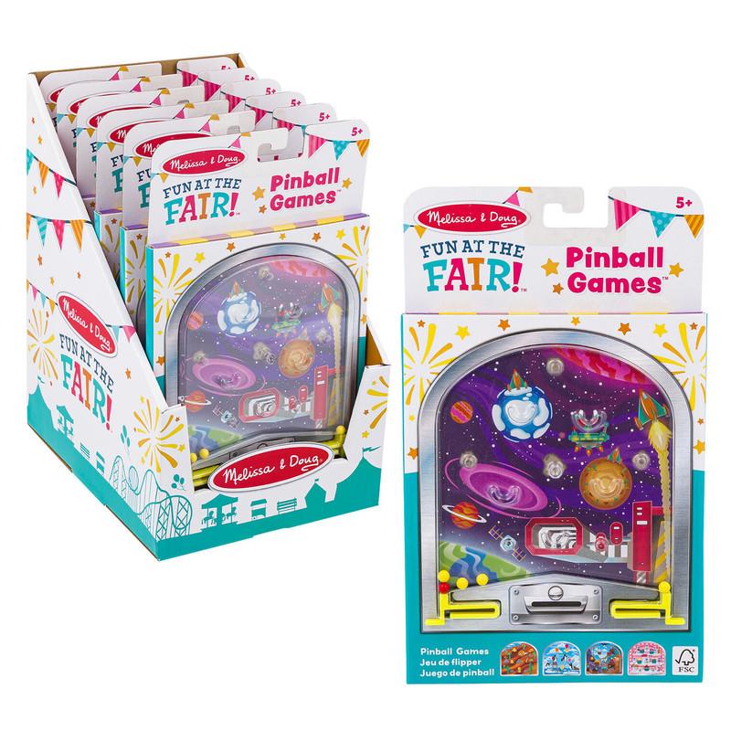 Melissa & Doug Fun at the Fair! Handheld Pinball Games image