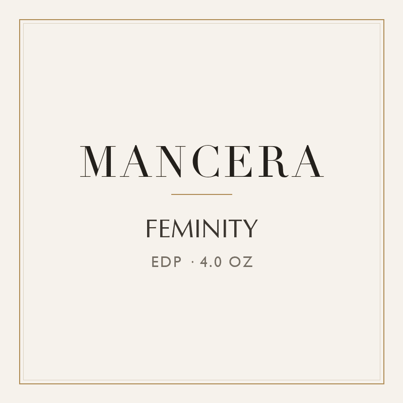 FEMINITY - Mancera - EAU DE PARFUM SPRAY 4.0 oz / 120 ml image